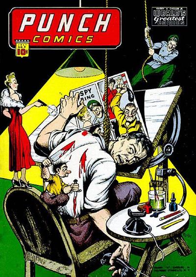 Cover for Punch Comics (Chesler / Dynamic, 1941 series) #9