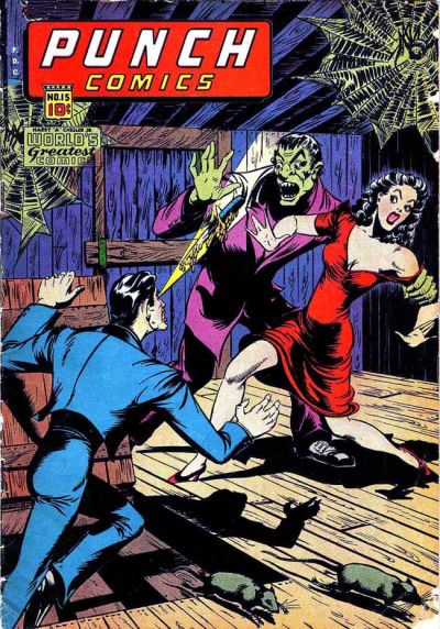 Cover for Punch Comics (Chesler / Dynamic, 1941 series) #15