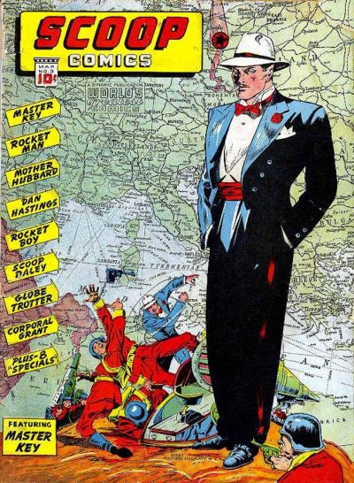Cover for Scoop Comics (Chesler / Dynamic, 1941 series) #3