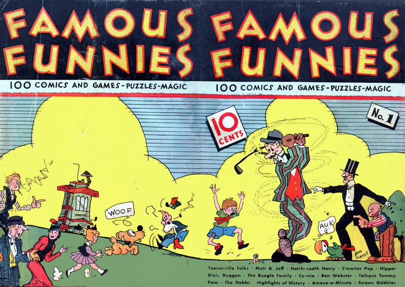Cover for Famous Funnies (Eastern Color, 1934 series) #1