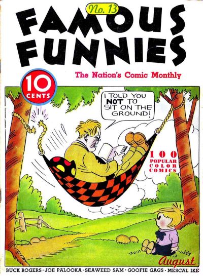 Cover for Famous Funnies (Eastern Color, 1934 series) #13
