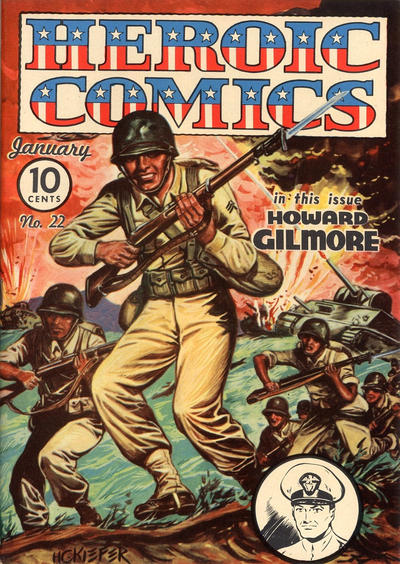 Cover for Heroic Comics (Eastern Color, 1943 series) #22
