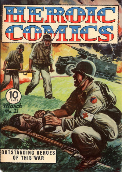 Cover for Heroic Comics (Eastern Color, 1943 series) #23
