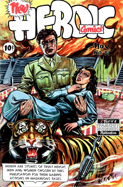 Cover for New Heroic Comics (Eastern Color, 1946 series) #51