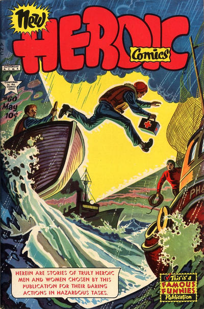 Cover for New Heroic Comics (Eastern Color, 1946 series) #60