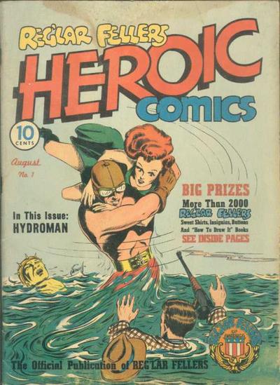 Cover for Reg'lar Fellers Heroic Comics (Eastern Color, 1940 series) #1