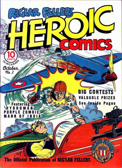 Cover for Reg'lar Fellers Heroic Comics (Eastern Color, 1940 series) #2