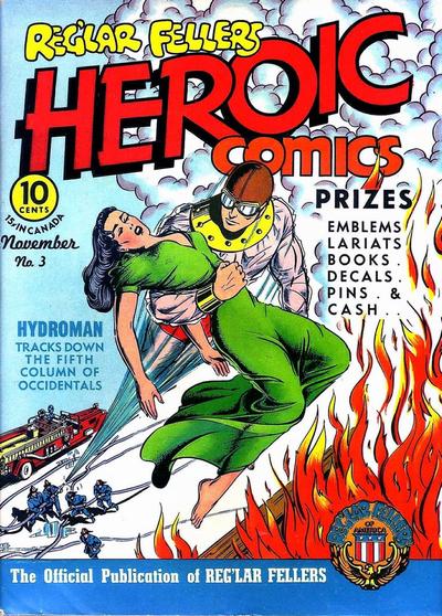 Cover for Reg'lar Fellers Heroic Comics (Eastern Color, 1940 series) #3
