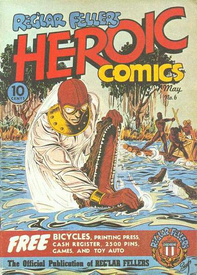 Cover for Reg'lar Fellers Heroic Comics (Eastern Color, 1940 series) #6