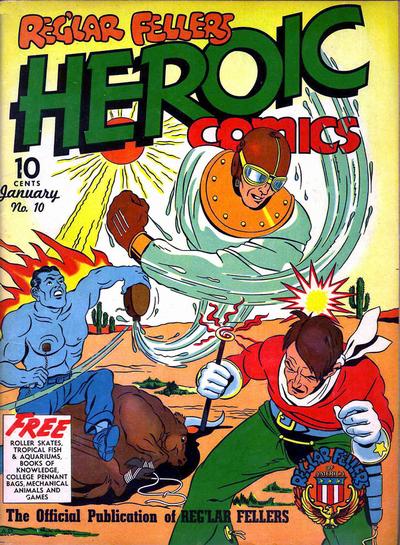 Cover for Reg'lar Fellers Heroic Comics (Eastern Color, 1940 series) #10