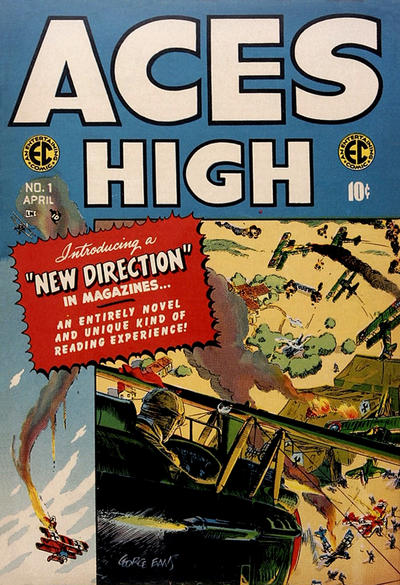 Cover for Aces High (EC, 1955 series) #1