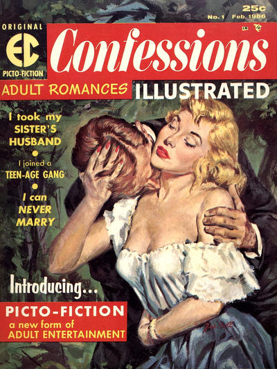 Cover for Confessions Illustrated (EC, 1956 series) #1