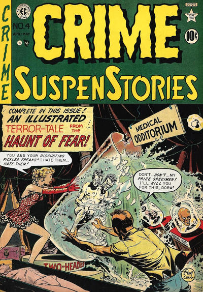 Cover for Crime SuspenStories (EC, 1950 series) #4