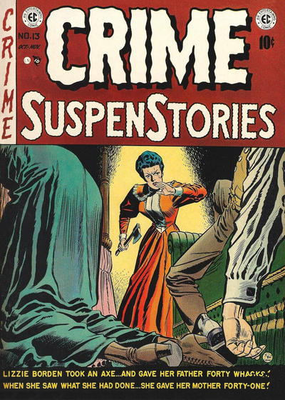 Cover for Crime SuspenStories (EC, 1950 series) #13