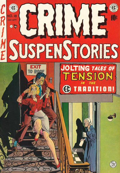 Cover for Crime SuspenStories (EC, 1950 series) #18