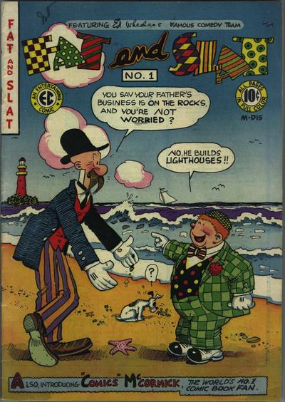 Cover for Fat and Slat (EC, 1947 series) #1