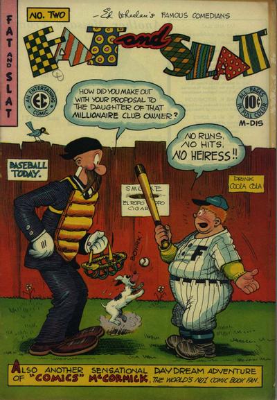 Cover for Fat and Slat (EC, 1947 series) #2