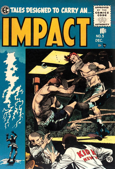 Cover for Impact (EC, 1955 series) #5