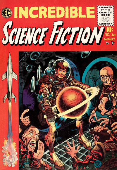 Cover for Incredible Science Fiction (EC, 1955 series) #30