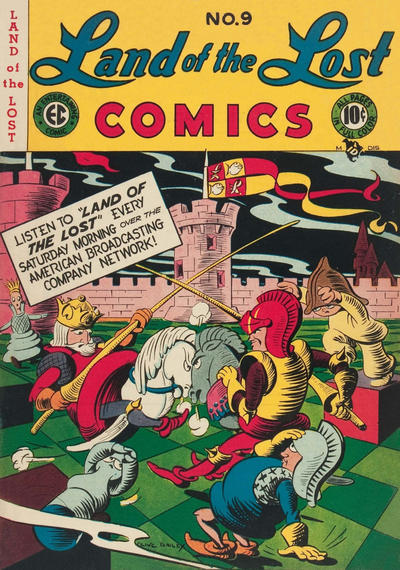 Cover for Land of the Lost Comics (EC, 1946 series) #9