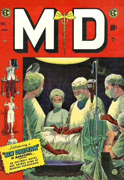 Cover for M.D. (EC, 1955 series) #1