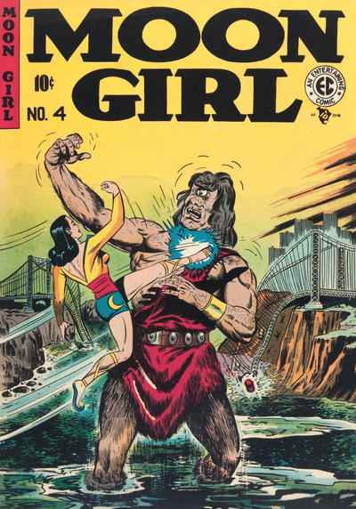 Cover for Moon Girl (EC, 1947 series) #4