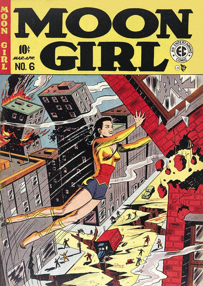 Cover for Moon Girl (EC, 1947 series) #6