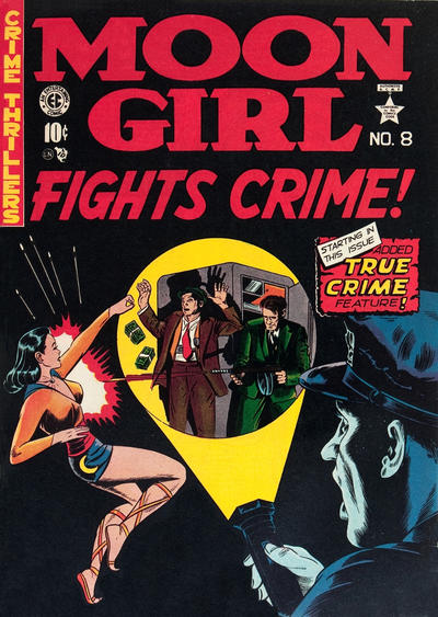 Cover for Moon Girl (EC, 1947 series) #8