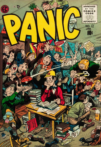 Cover for Panic (EC, 1954 series) #12