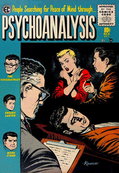Cover for Psychoanalysis (EC, 1955 series) #4