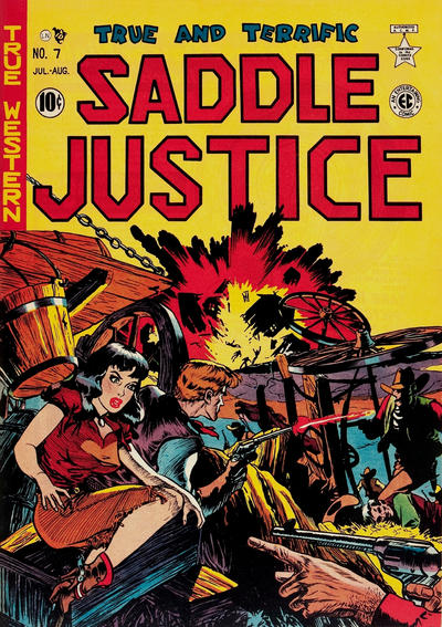 Cover for Saddle Justice (EC, 1948 series) #7