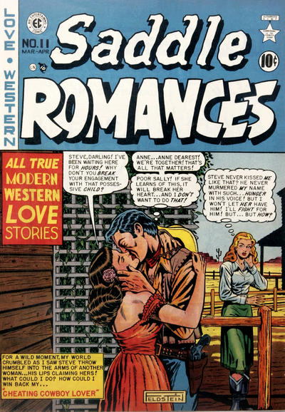 Cover for Saddle Romances (EC, 1949 series) #11