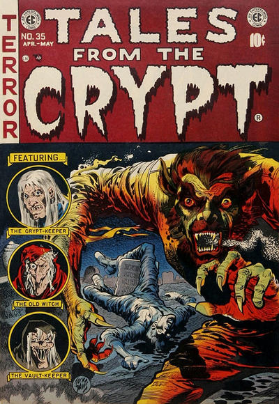 Cover for Tales from the Crypt (EC, 1950 series) #35