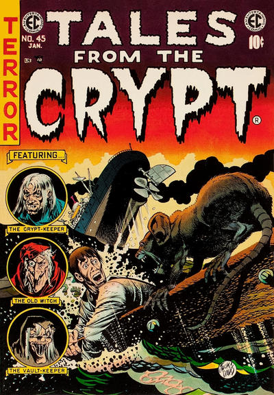 Cover for Tales from the Crypt (EC, 1950 series) #45