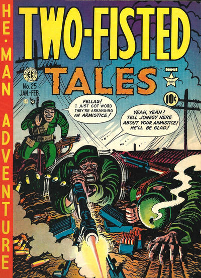 Cover for Two-Fisted Tales (EC, 1950 series) #25