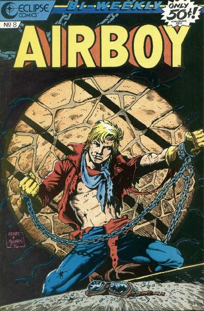 Cover for Airboy (Eclipse, 1986 series) #8