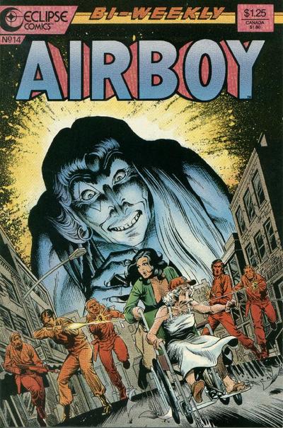 Cover for Airboy (Eclipse, 1986 series) #14