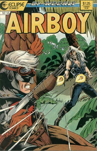 Cover for Airboy (Eclipse, 1986 series) #16