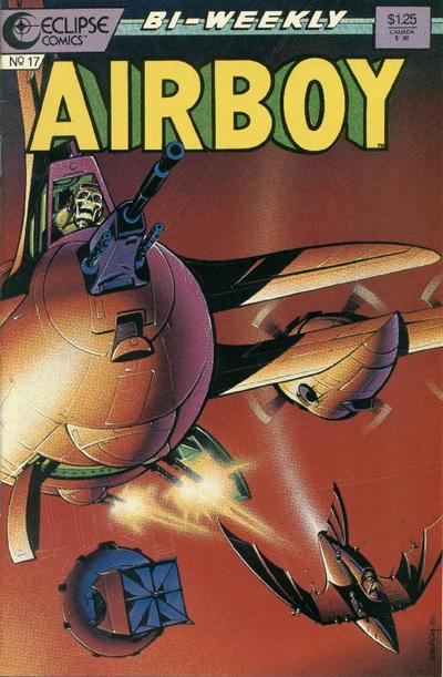 Cover for Airboy (Eclipse, 1986 series) #17