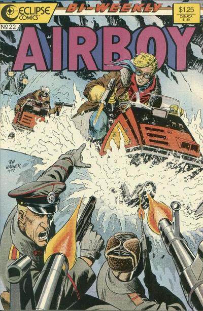 Cover for Airboy (Eclipse, 1986 series) #22