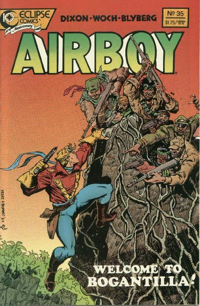 Cover for Airboy (Eclipse, 1986 series) #35