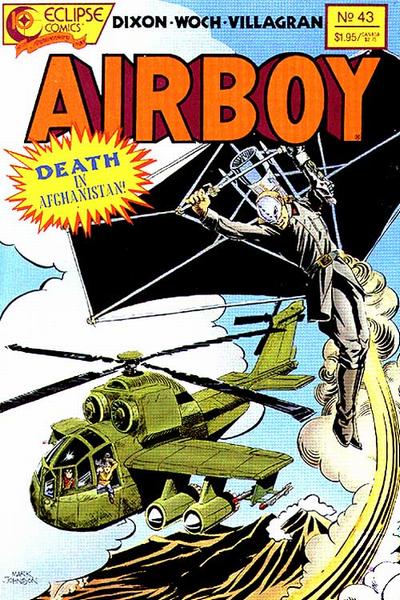 Cover for Airboy (Eclipse, 1986 series) #43