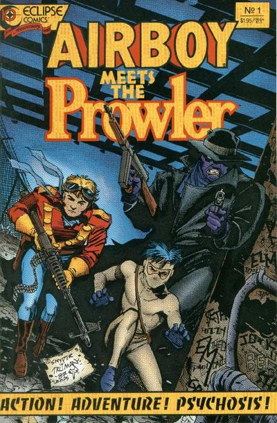 Cover for Airboy Meets the Prowler (Eclipse, 1987 series) #1