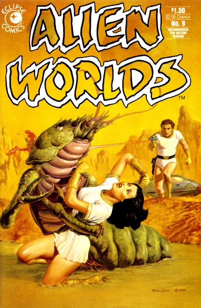 Cover for Alien Worlds (Eclipse, 1984 series) #9