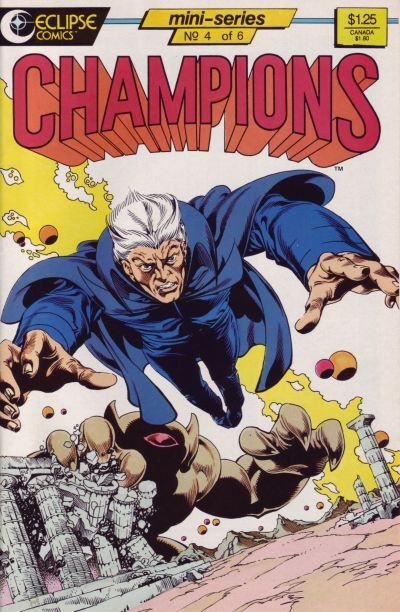 Cover for Champions (Eclipse, 1986 series) #4