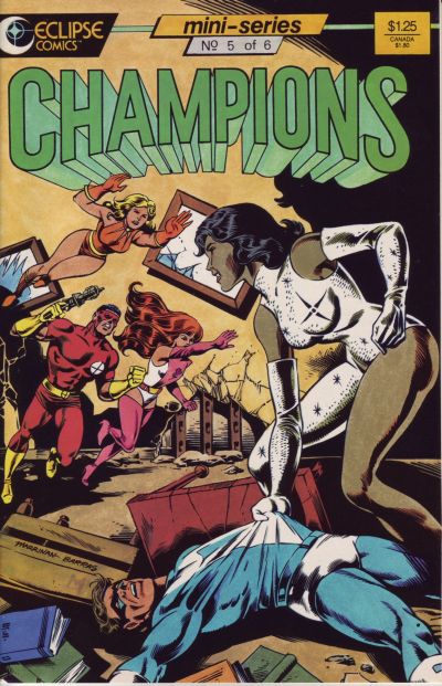 Cover for Champions (Eclipse, 1986 series) #5
