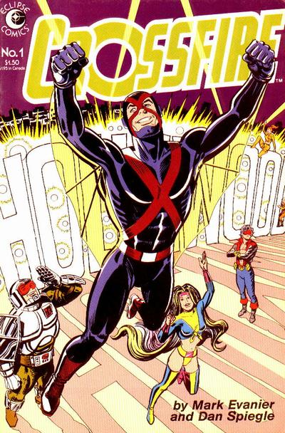 Cover for Crossfire (Eclipse, 1984 series) #1