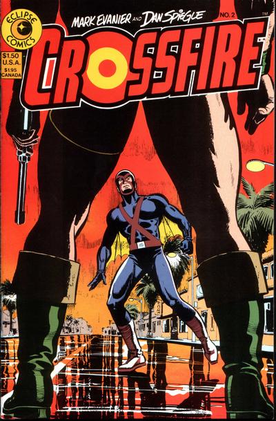 Cover for Crossfire (Eclipse, 1984 series) #2