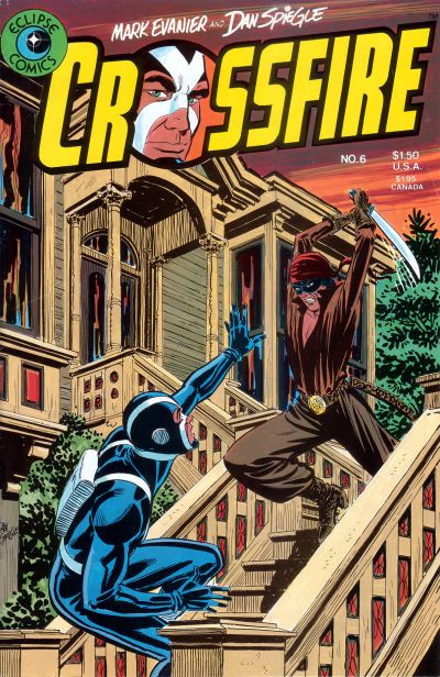 Cover for Crossfire (Eclipse, 1984 series) #6