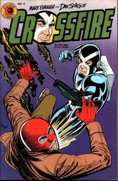 Cover for Crossfire (Eclipse, 1984 series) #11